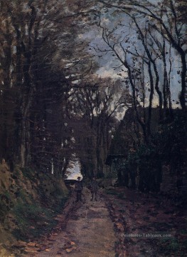 Lane en Normandie Claude Monet Peinture à l'huile